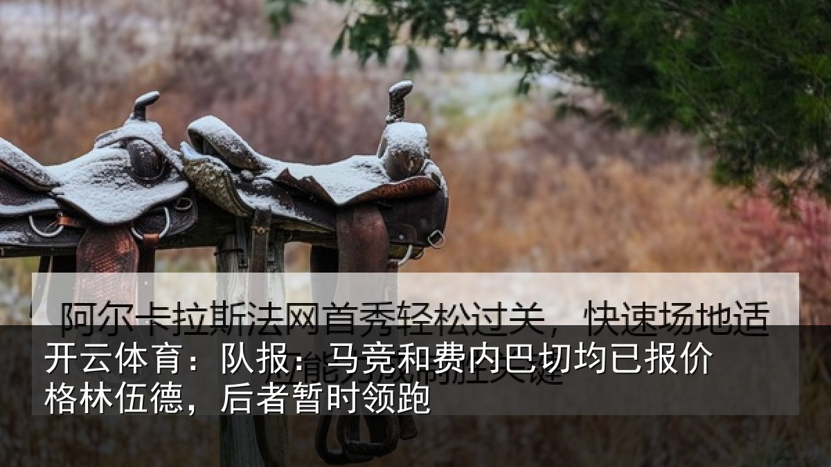 开云体育:队报相关情况已报相关情况时领跑
